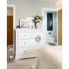 Toulouse White Painted Large Grande 2 Over 2 Assembled Chest Drawers - SPRING SALE - 2