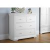 Toulouse White Painted Large Grande 2 Over 2 Chest Drawers - 20% OFF SPRING SALE - 5