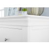 Toulouse White Painted Large Grande 2 Over 2 Chest Drawers - 20% OFF SPRING SALE - 8