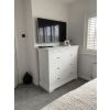 Toulouse White Painted Large Grande 2 Over 2 Assembled Chest Drawers - SPRING SALE - 7