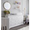 Toulouse White Painted Grande Extra Large 3 Over 4 Assembled Chest of Drawers - 10% OFF SPRING SALE - 2