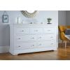 Toulouse White Painted Grande Extra Large 3 Over 4 Assembled Chest of Drawers - 10% OFF SPRING SALE - 9