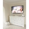 Toulouse White Painted Grande Extra Large 3 Over 4 Assembled Chest of Drawers - 10% OFF SPRING SALE - 4