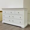 Toulouse White Painted Grande Extra Large 3 Over 4 Assembled Chest of Drawers - 20% OFF CODE DEAL - 11