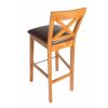 Java Cross Tall Oak Fully Assembled Kitchen Bar Stool - 10% OFF SPRING SALE - 9