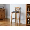 Java Cross Tall Oak Fully Assembled Kitchen Bar Stool - 10% OFF SPRING SALE - 3