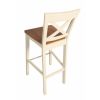 Java Cross Cream Painted Fully Assembled Tall Bar Stool - 10% OFF SPRING SALE - 11