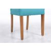 Kensington Teal Fabric Dining Chair with Oak Legs - SPRING SALE - 7
