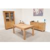 Lichfield 240cm Double Extending Oak Dining Table - 10% OFF SPRING SALE - 25