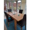 Lichfield 210cm Double Extending Oak Dining Room Table - 10% OFF SPRING SALE - 2