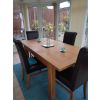 Lichfield 210cm Double Extending Oak Dining Room Table - SPRING SALE - 2
