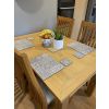 Lichfield 210cm Double Extending Oak Dining Room Table - 10% OFF SPRING SALE - 4