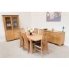 Lichfield 210cm Double Extending Oak Dining Room Table - 10% OFF SPRING SALE - 13
