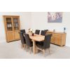 Lichfield 210cm Double Extending Oak Dining Room Table - SPRING SALE - 15