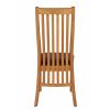 Solid Oak Red Leather Lichfield Dining Chair - 30% OFF CODE FLASH - 7