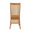 Lichfield Cream Leather Solid Oak Dining Room Chair - 10% OFF SPRING SALE - 9