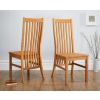 Lichfield Solid Oak Dining Chair with Timber Seat - 10% OFF WINTER SALE - 3