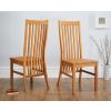 Lichfield Solid Oak Dining Chair with Timber Seat - 30% OFF SPRING SALE - 3