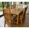 Lichfield Solid Oak Dining Chair with Timber Seat - 10% OFF WINTER SALE - 2