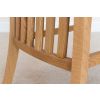 Lichfield Solid Oak Dining Chair with Timber Seat - 10% OFF WINTER SALE - 9