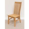 Lichfield Solid Oak Dining Chair with Timber Seat - 10% OFF WINTER SALE - 4