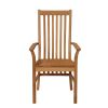 Lichfield Solid Oak Assembled Carver Dining Chair - SPRING SALE - 5