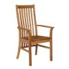 Lichfield Solid Oak Carver Dining Chair - SPRING SALE - 4
