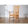 Lichfield Solid Oak Assembled Carver Dining Chair - SPRING SALE - 2