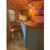 Manor Tan Brown Leather Oak Bar Stool - 10% OFF SPRING SALE - 5