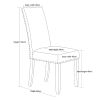 Mayfair Tan Brown Leather Studded Dining Chair - SPRING SALE - 7