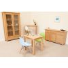 Small Solid Oak Dining Table Minsk 80cm x 60cm 2 Seater - SPRING SALE - 16