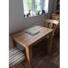 Small Solid Oak Dining Table Minsk 80cm x 60cm 2 Seater - 10% OFF SPRING SALE - 2