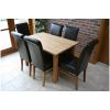 Minsk 120cm Solid Oak Dining Table - 10% OFF CODE SAVE - 12