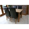Minsk 120cm Solid Oak Dining Table - 10% OFF CODE SAVE - 14