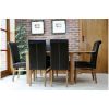 Minsk 120cm Solid Oak Dining Table - 10% OFF SPRING SALE - 16