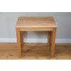 Minsk Oak 60cm Table and 2 Victoria Linen Chairs - 6