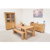 Cambridge 180cm Oak Table & 2 x 150cm Cambridge Benches - 3