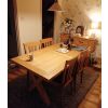 Provence 1.6m to 2.0m Extending  Cross Leg Oak Dining Table - 20% OFF CODE DEAL - 3