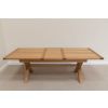 Provence 2.3m Extending Cross Leg Oak Dining Table - SPRING SALE - 15