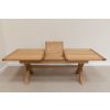 Provence 2.3m Extending Cross Leg Oak Dining Table - 10% OFF SPRING SALE - 16