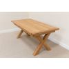 Provence 2.3m Extending Cross Leg Oak Dining Table - 10% OFF SPRING SALE - 19