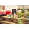 Provence 3.4m Large Double Extending X Leg Oak Dining Table - 20% OFF SPRING SALE - 29