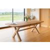 Provence 2.8m Large Double Extending Cross Leg Dining Table - 20% OFF WINTER SALE - 4