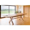 Provence 2.8m Large Double Extending Cross Leg Dining Table - 25% OFF SPRING SALE - 2