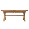 Provence 2.8m Large Double Extending Cross Leg Dining Table - 20% OFF WINTER SALE - 18
