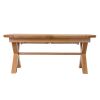 Provence 2.8m Large Double Extending Cross Leg Dining Table - 20% OFF SPRING SALE - 18