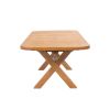 Provence 2.8m Large Double Extending Cross Leg Dining Table - 20% OFF WINTER SALE - 20