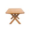 Provence 2.8m Large Double Extending Cross Leg Dining Table - 20% OFF SPRING SALE - 20