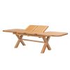 Provence 2.8m Large Double Extending Cross Leg Dining Table - 20% OFF WINTER SALE - 5