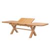 Provence 2.8m Large Double Extending Cross Leg Dining Table - 20% OFF SPRING SALE - 5